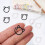 24Pcs Cats Shaped Knitting Markers Locking Stitching Markers for 4