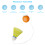Single Player Badminton Trainer Automatic Rebounds Badminton 6