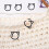 24Pcs Cats Shaped Knitting Markers Locking Stitching Markers for 5