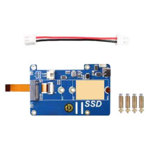 MPS2280P M.2 NVMe SSD Expansion Board for RPi 5 Includes Power