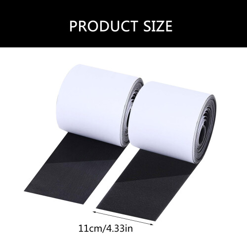 2Rolls 4.4Inx20ft Sofa Cushion Tape Cushion Grip Pad for Secure 2