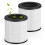 2 Pack B-D02L Replacement Filter for MOOKA and VEWIOR Air Purifier 1