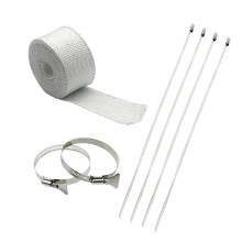 1Set Exhaust Pipe Insulate Thermals Protecting Heat Wrap Tape