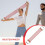 Resistance Ropes for Training - 5 Spring Adjustable Elastic Bands for Arm Exercise, Ergonomic Strength Training, Red 3