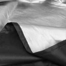 Wasserdichter Waschmaschinenbezug 74x71x101cm Staubdicht Sonnenschutz Schwarz Grau