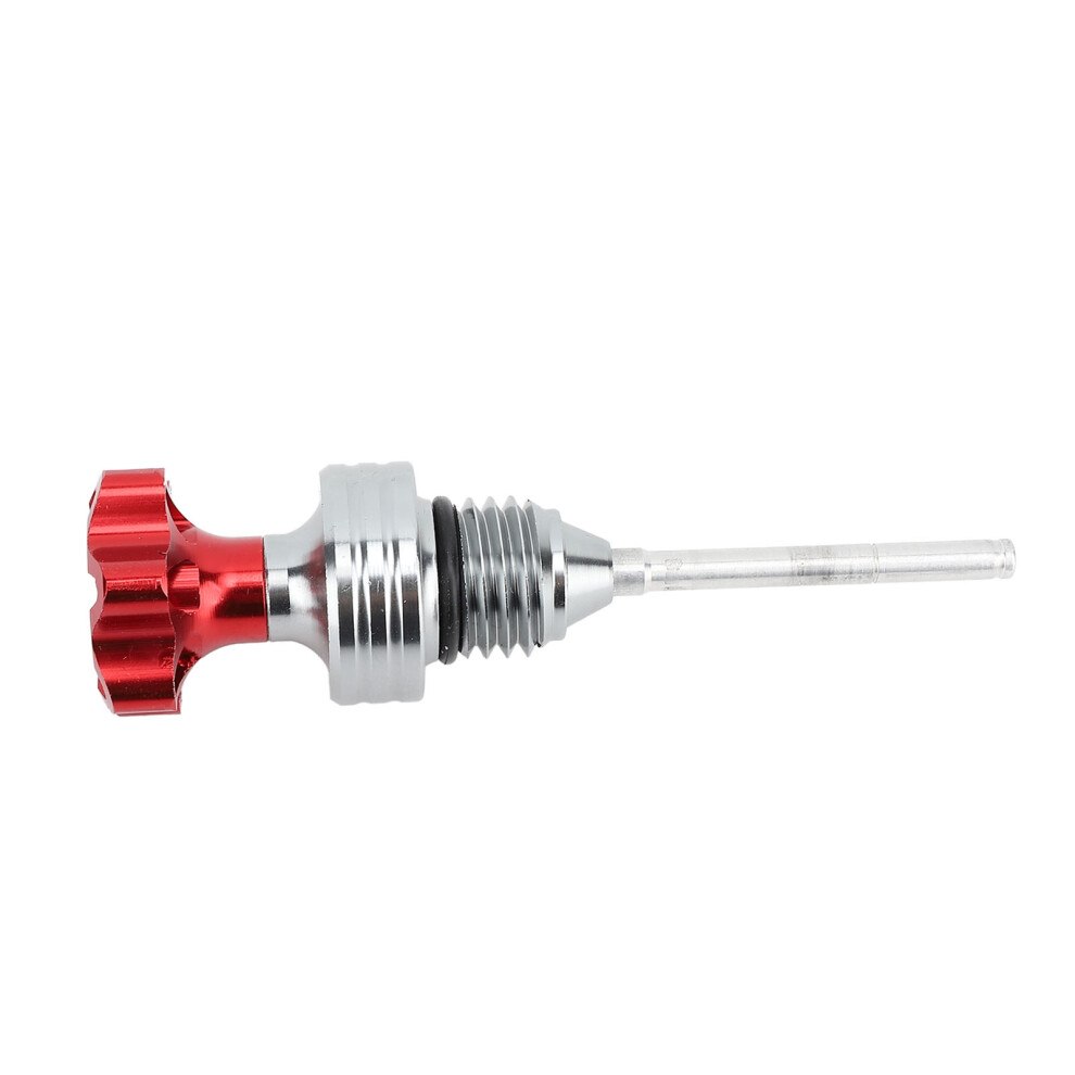 4.3In Aluminum Alloy Engine Oil Dipstick For 125Cc Atv Scooter Red 4681349046803