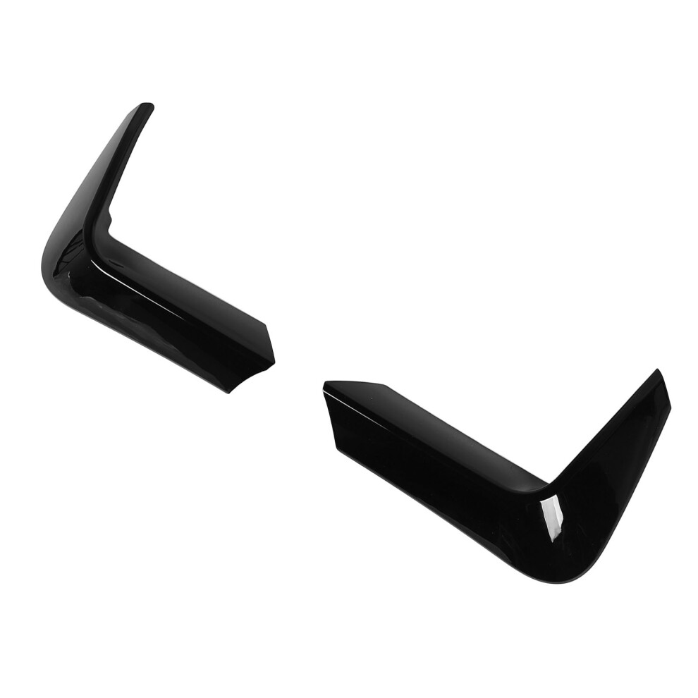 Rear Bumper Side Corner Splitter Extensions For M3 F80 M4 F82 F83, Bright Black 7901349046823