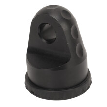 Supporto per moschettone del verricello in alluminio nero per ATV UTV SUV