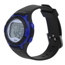 Kinder-Sport-Elektronische Uhr 3ATM Wasserfest LED-Licht Schwarz
