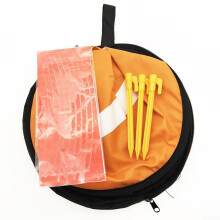 Foldable Landing Pad for Drones, 75cm Double-Sided, Waterproof, Wind-Resistant, Includes Landing Nails and Reflective Strips