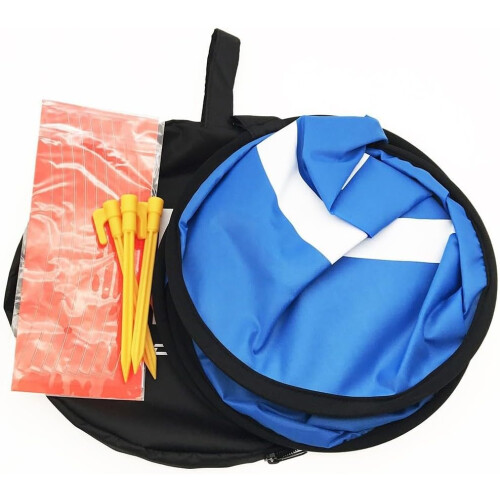 Foldable Landing Pad for Drones, 75cm Double-Sided, Waterproof, Wind-Resistant, Includes Landing Nails and Reflective Strips 2
