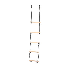 Durable Kids Climbing Rope Ladder Beech Wood Outdoor & Waterproof