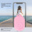 Pink Bluetooth Remote Control Selfie Clicker, 10m, USB-C Charge 4