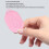 Pink Bluetooth Remote Control Selfie Clicker, 10m, USB-C Charge 5