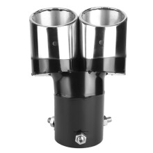 Edelstahl 63mm Doppelrohrabgasklappe für Auto - Zubehör