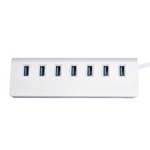 USB 3.0 7-in-1 Aluminium-Dockingstation für Notebook-Computer