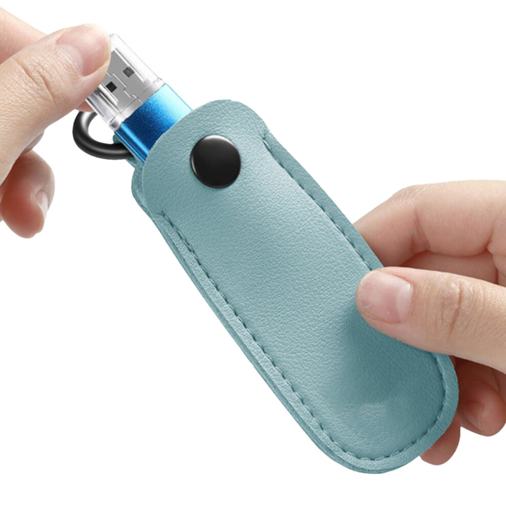 Usb Flash Drive Case - Compact Holder For Usb Drives, Organizer Pouch For Data Storage, Portable Gadget Protection, Blue 9084446872088