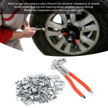 Auto-Reifenreparatur 100 Stück 10g 0,35oz Felgegewichte mit Auswuchtwerkzeug
