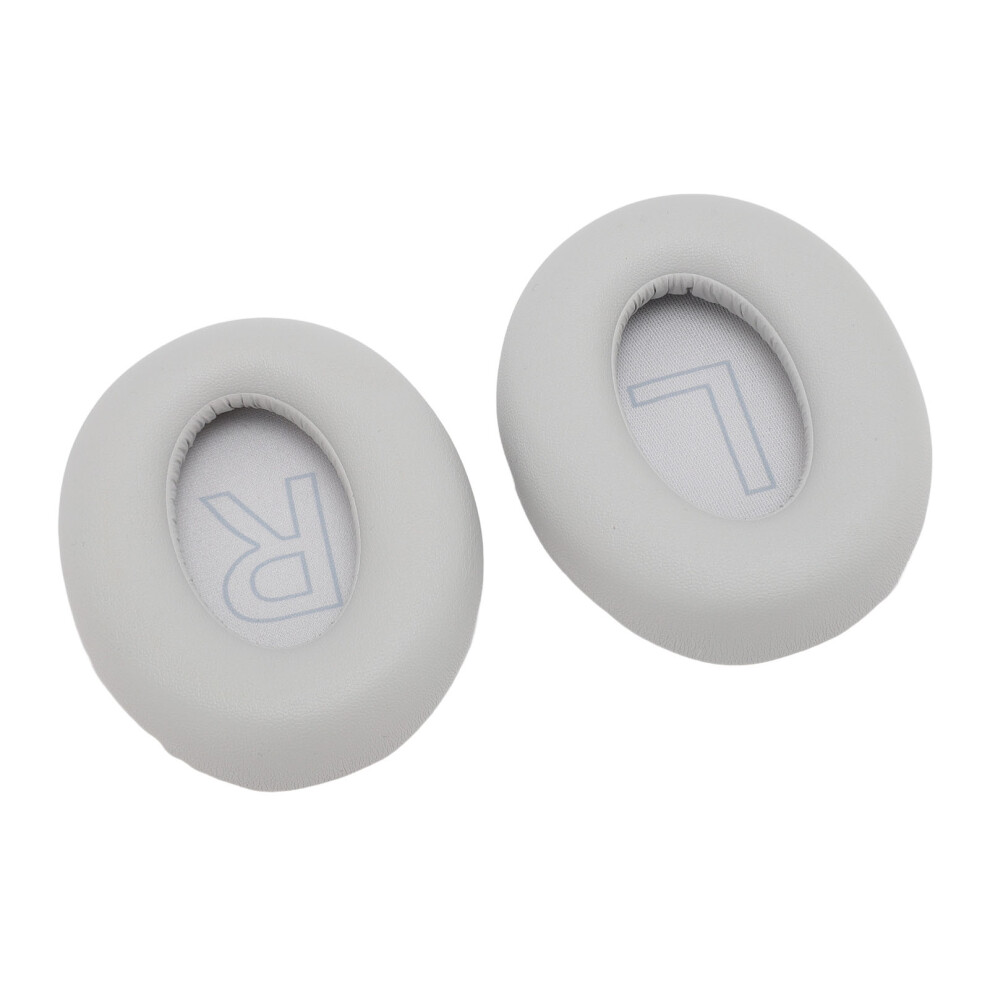 Replacement Earpads For Q20 Bluetooth Headset Protein Leather Ear Cushions Grey 6941349050209