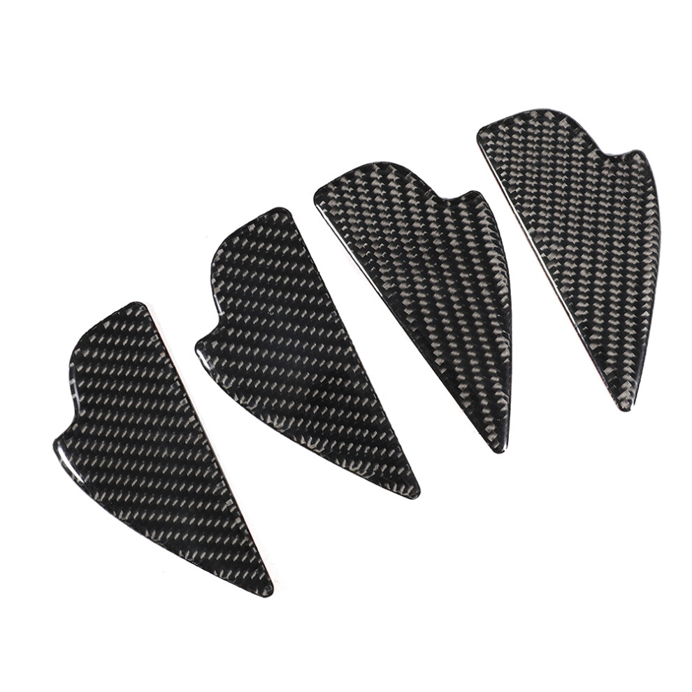 4Pcs Carbon Fiber Interior Door Bowl Decor Cover 8320539131177