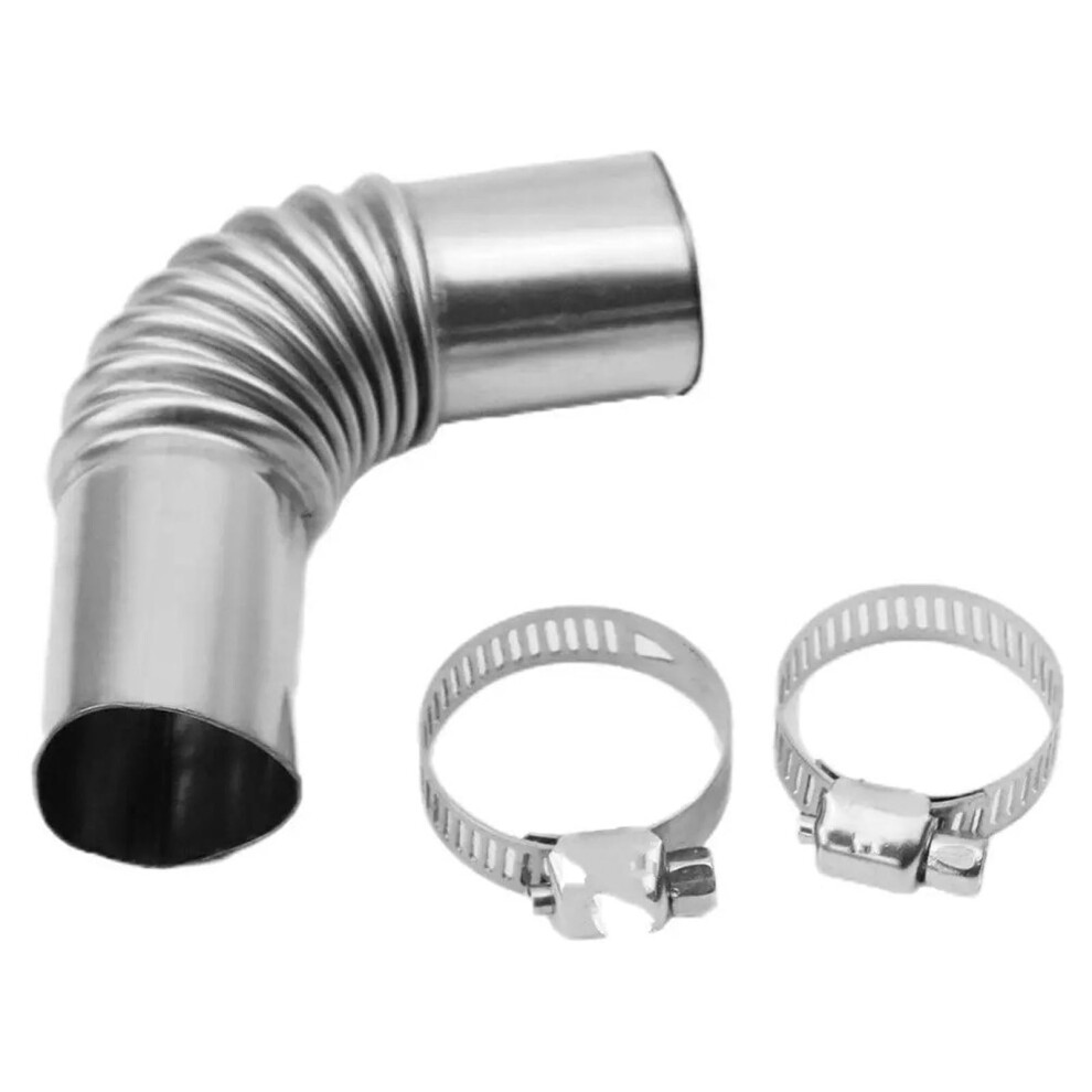 Diesel Heater Exhaust Hose 25Mm Elbow Connector Pipe Tube Fitting Vent Replacement For Eberspacher Webasto 6038364345240