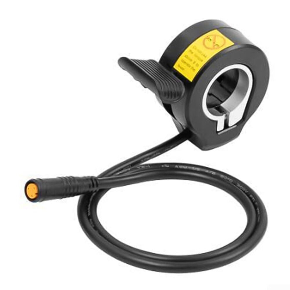 130X Thumb Throttle Accelerator For Bbs01/Bbs02 E-Bikes And Electric Scooters, 3 Pin Waterproof Connector, 24V-72V, Flexible Handlebar 6447073625381