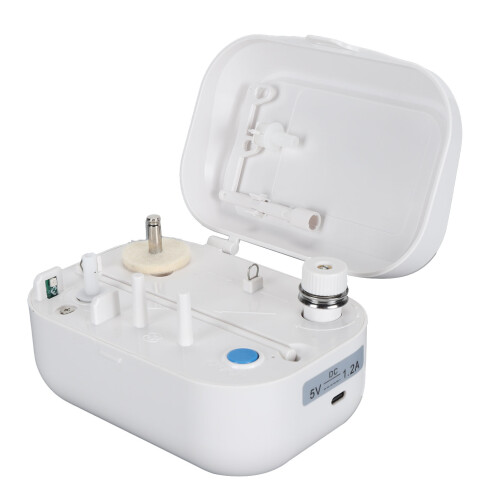 Avvolgibobina automatico 3 batterie AA, 10148 cm, Bianco 2