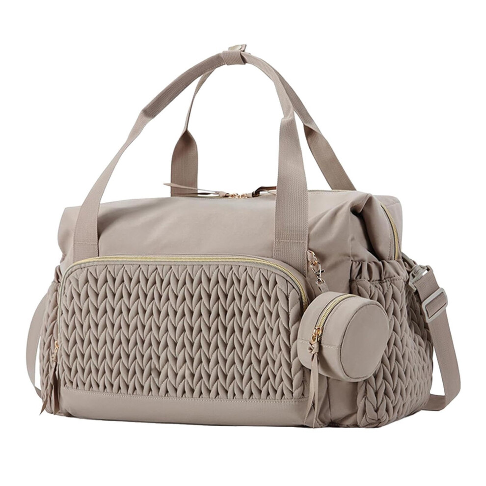 Diaper Bag Shoulder Bag Large Stylish Weekender Maternity Bag for Nurses Teachers Travel Work with Multiple Pockets
