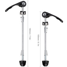Bicycle Wheel Hub Skewers Road Mountain Bike MTB