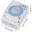 Mechanical Timer, 12vac/ Dc Time Control Switch Kitchen Timer Portable Precise Timer Time Control Switch for Outdoor 3