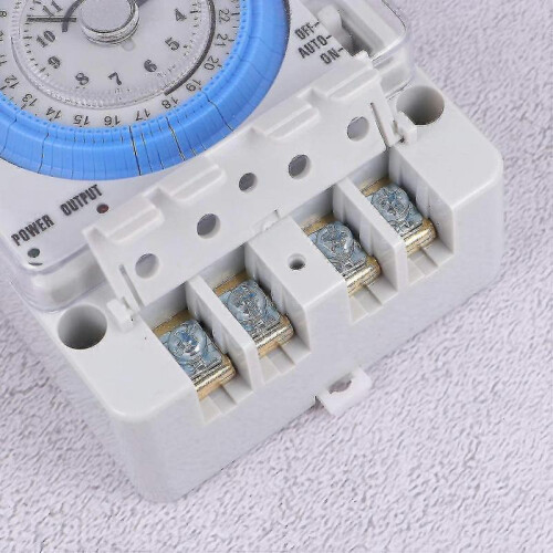 Mechanical Timer, 12vac/ Dc Time Control Switch Kitchen Timer Portable Precise Timer Time Control Switch for Outdoor 1