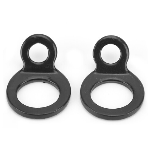Pair Trailer Tie Down Rings D Shaped Stainless
