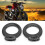 Pair Trailer Tie Down Rings D Shaped Stainless 12