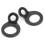 Pair Trailer Tie Down Rings D Shaped Stainless 2