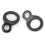 Pair Trailer Tie Down Rings D Shaped Stainless 5