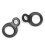 Pair Trailer Tie Down Rings D Shaped Stainless 4