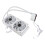 240mm CPU Cooler Double 120mm PWM Fan ARGB Sync 7