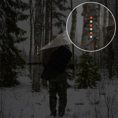 100pcs Reflective Tacks for Trail Marking, Reflective Trail Tacks 2