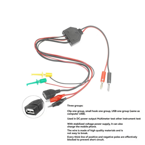 Mobile Phone Repair Cable USB Power Boot Line DC Power Supply Cable 2