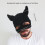 Halloween Devil Horn Hat Balaclava Caps Face Mask Hat 3
