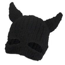 Halloween Devil Horn Hat Balaclava Caps Face Mask Hat