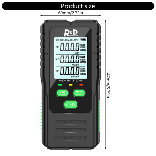 Electromagnetic Field Radiation Detector Tester Radiation Meter 2