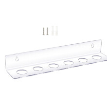 Clear Acrylic Golf Balls Stand Floating Shelf Wall Mounted
