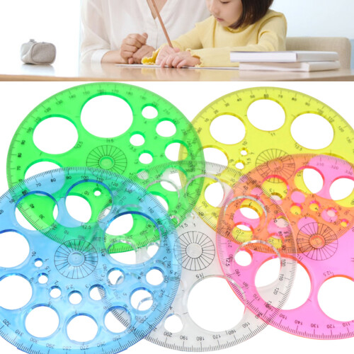 5 Pcs Circle Stencils for Drawing Painting Circle Template 360 1