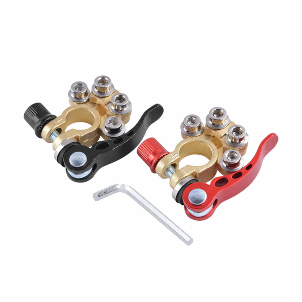 Pair Of Battery Terminal Clamp Toolless Quick 8320539133164