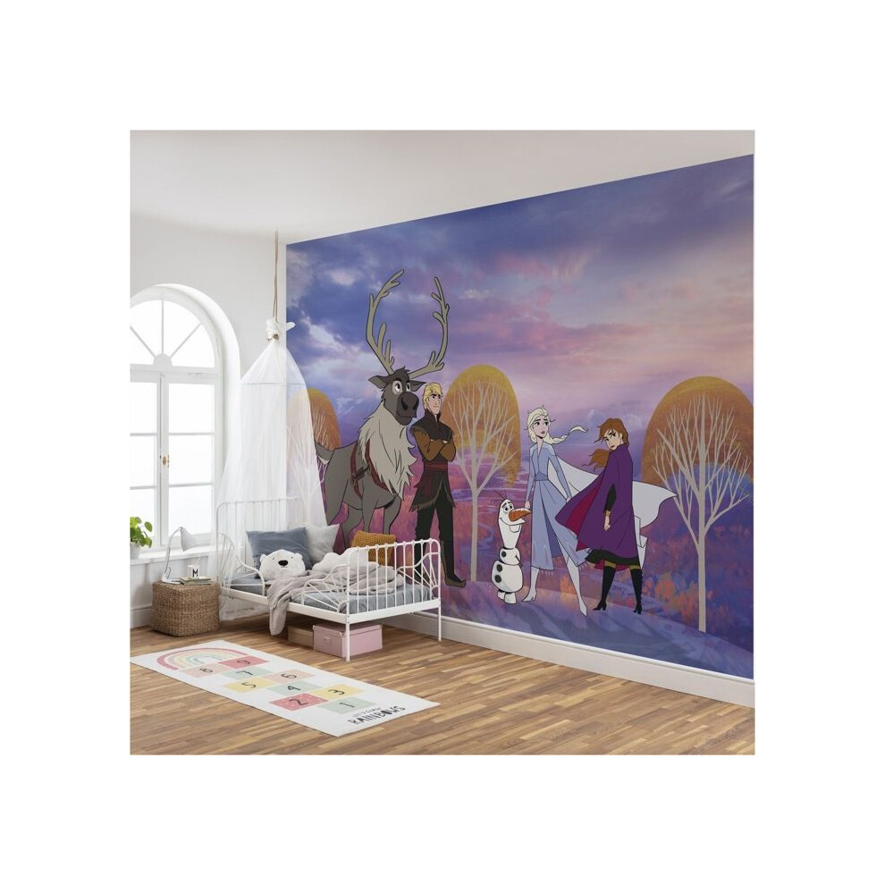 Komar Wallpaper Photo Disney Elsa Frozen In Forest 280 X 400 Cm Non-Woven