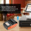 58mm Mini Thermal Receipt Printer Bluetooth 4.0 Compatible with Android iOS USB ESC/POS Direct Thermal Printer Orange 3