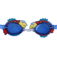 Kinder Wassersportbrille für Jungen & Mädchen, verstellbar, antibuß, blau und rosa