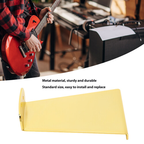 GA433 Queue de guitare métallique dorée à 6 cordes 2