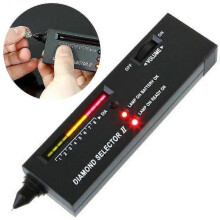 Diamond Selector Ii Gold Test Kit with Gemstone Pen, Portable Electronic Diamond Tester with Led